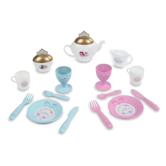 Desserte XL Disney Princess - Smoby - Mixte - Rose - 17 accessoires inclus - Enfant - Dès 3 Ans-5