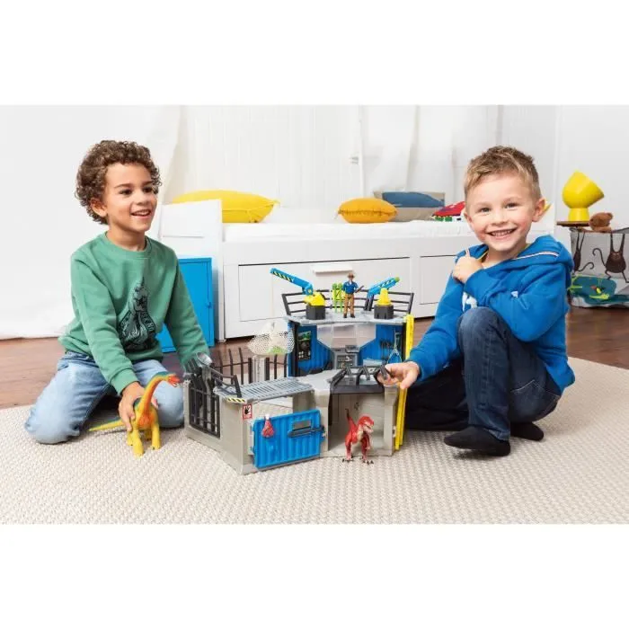 Grande station de recherche Dino, coffret de 72 pièces, jouets, Dès 5 ans, Schleich 41462 Dinosaurs-3