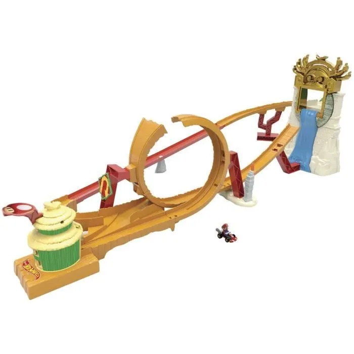 Hot Wheels®-Circuit Royaume de la Jungle-Voiture-Super Mario Bros HMK49-1