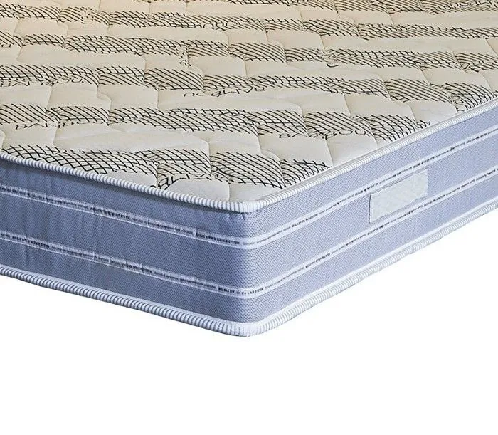 Matelas Tissu Bambou Naturel + Protège Matelas 120x200 x 24 cm Confort Ferme - Ame Poli Lattex Haute Densité - hypoallergénique-3