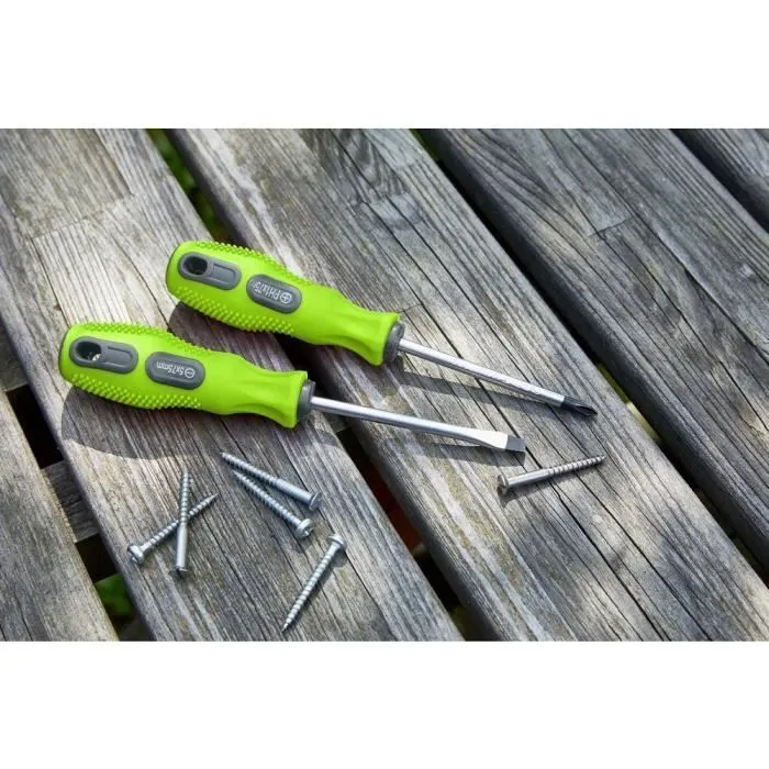 Jeu de tournevis Terra Kids - HABA - 17 cm - Vert - Argent-1
