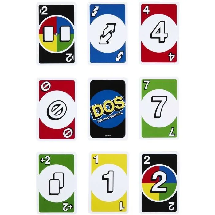Mattel Games - DOS-Seconde Édition - Jeu de cartes-2