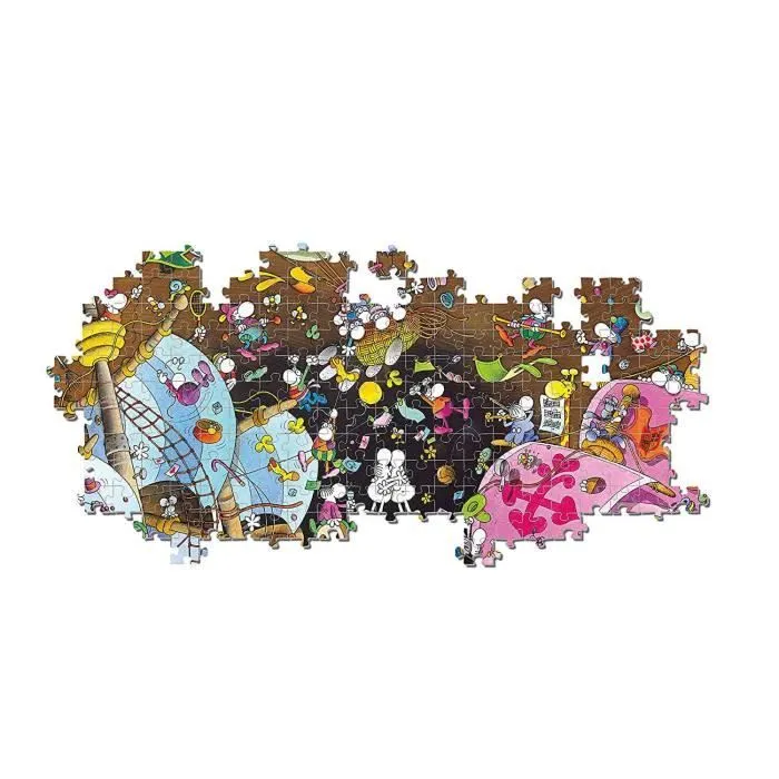 Puzzle - CLEMENTONI - Mordillo The Kiss - Paysage et nature - 6000 pièces-1