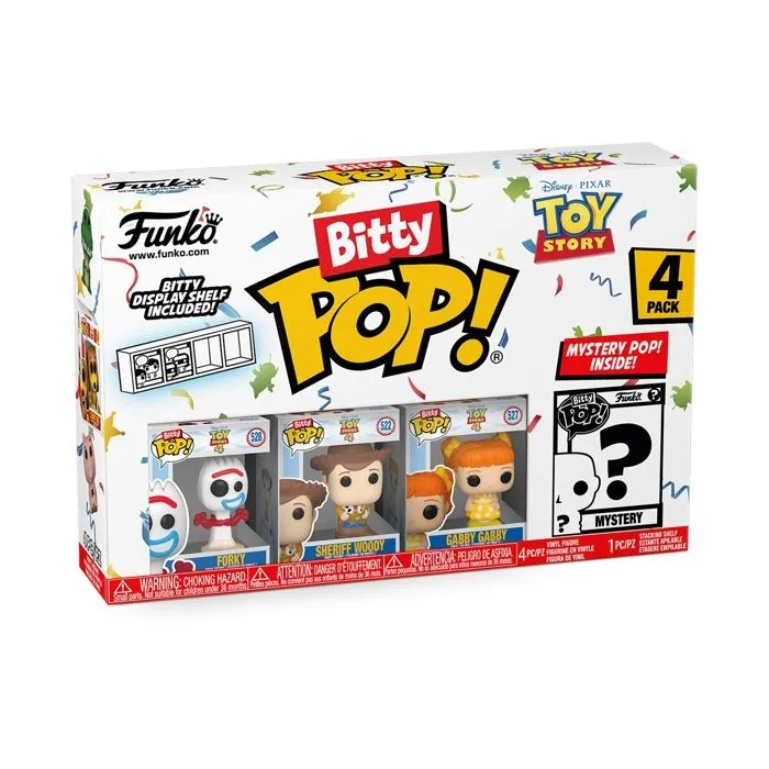 Pack 4 Figurines Funko Bitty Pop Toy Story Forky - Funko - 4 Figurines-1