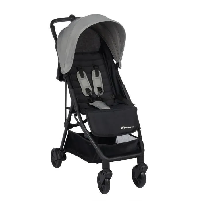 BEBECONFORT Poussette canne ultra compacte TEENY 3D, 4 roues, De la naissance à 4 ans environ (22kg), Tinted gray-2
