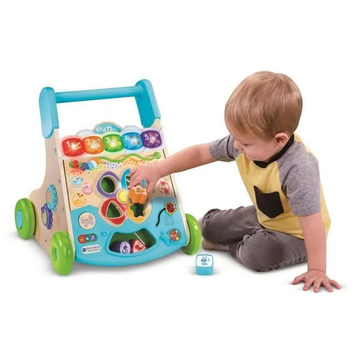 VTECH SUPER TROTTEUR NATURE INTERACTIF (JOUET AVEC PARTIE BOIS CERTIFIE FSC®)-2