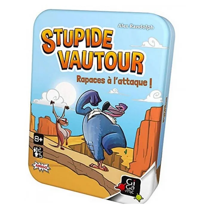 Jeu de cartes - GIGAMIC - Stupide Vautour - Pour enfants à partir de 8 ans - Jeu de plis avec prise de risque-0