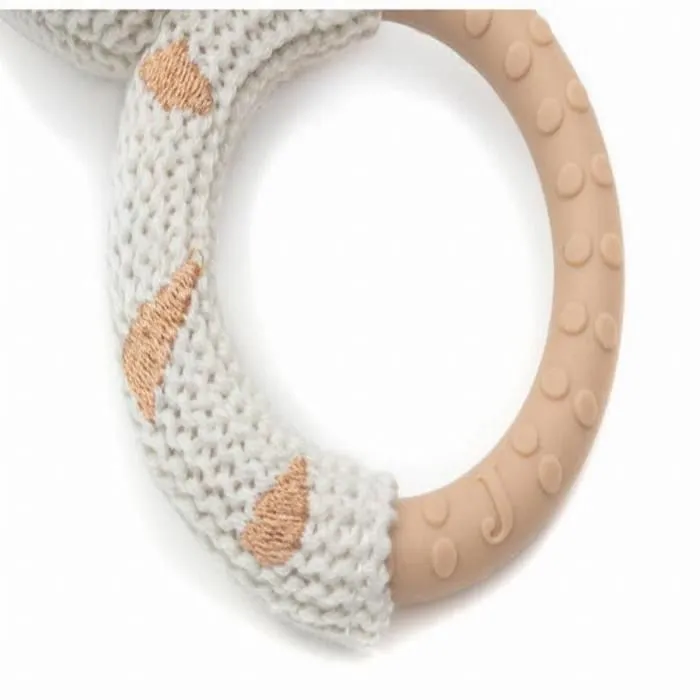 Anneau de dentition Girafe - Coton et bois - Jollein - Bébé-2