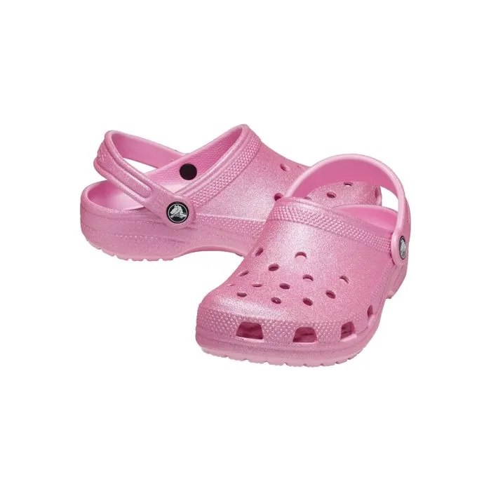 Sabot  à Enfiler Crocs Classic Glitter - Rose Brillant-3
