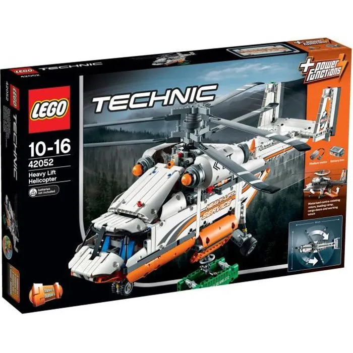 LEGO® Technic 42052 L'Hélicoptère de Transport-0