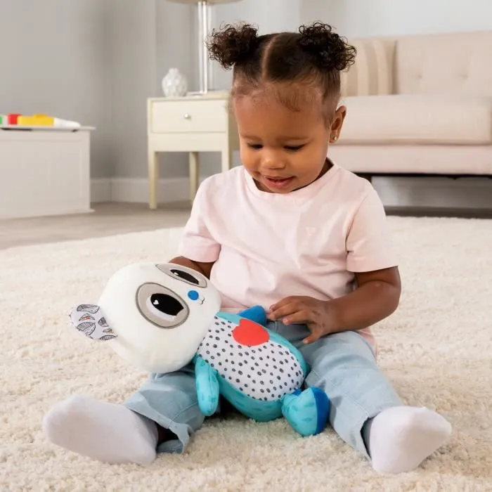 Peluche musicale Mon Panda Douce Nuit - TOMY - Pour bébé - Battements de cœur, vibrations et lumière apaisante-1