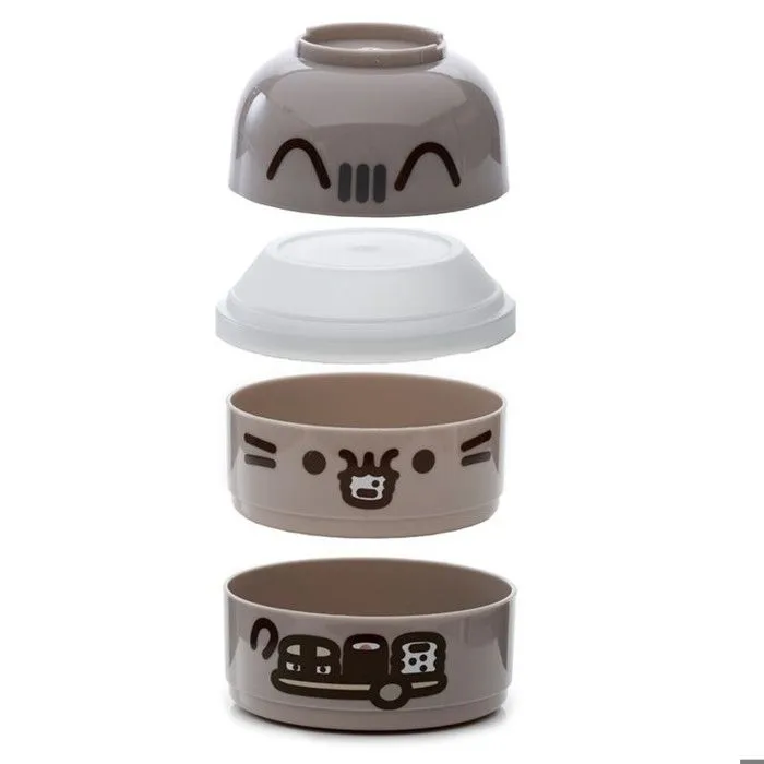 Boîte Repas Bento - Pusheen - Ronde - 13cm - Sans BPA - Non micro-ondable-1