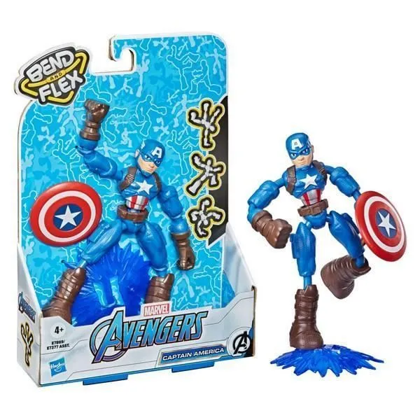 Personnage articulé The Avengers Bend and Flex (15 cm) - The Avengers-0