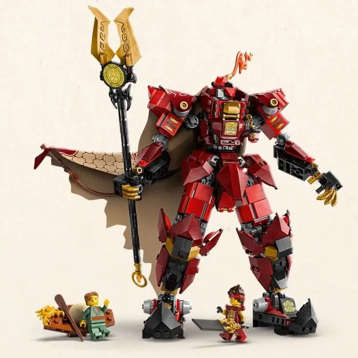 LEGO NINJAGO 71846 Le Robot du Chevalier de Feu - Jeu de Construction Garçon 14 Ans - Kai-2