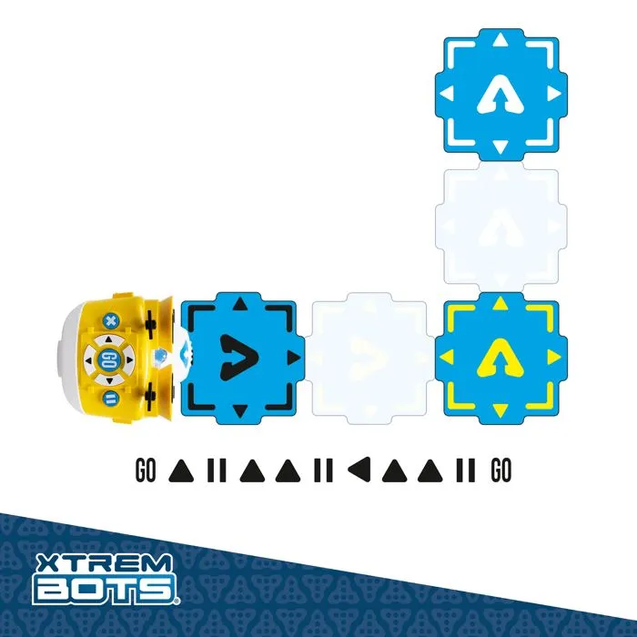 Xtrem Bots - Robot Programmable Andy, Jouet Éducatif interactif, Jeu Educatif Enfant Intelligent, Jouets Garçon Et Fille 4 Ans-4