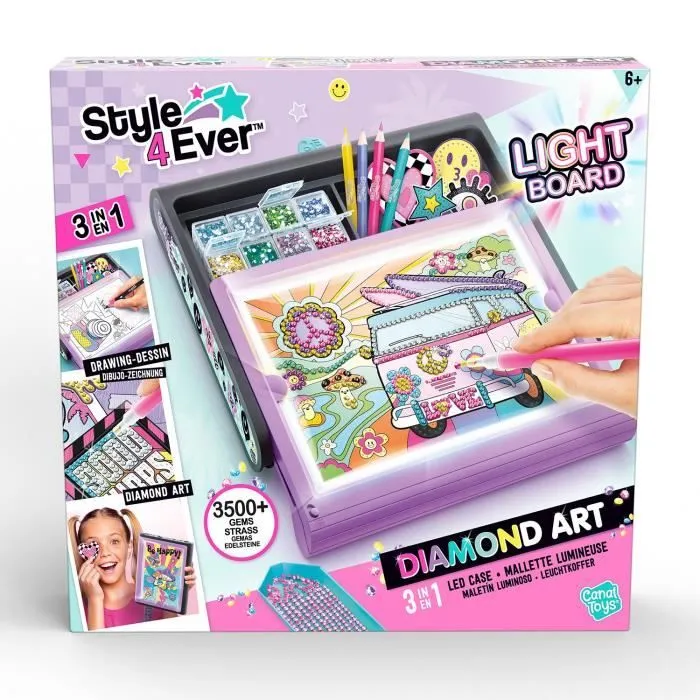 Canal Toys - Style For Ever - Diamant'Art Mallette Lumineuse - OFG 300-3