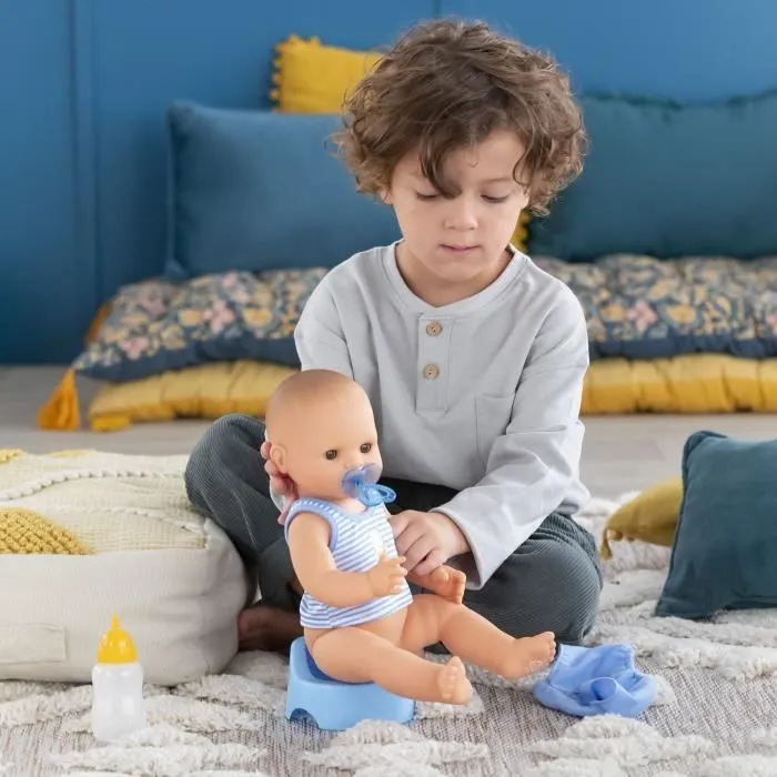 Corolle - Mon Grand Poupon - Paul fait pipi - Poupon 36cm sexué au corps vinyle - Dès 2 ans-5
