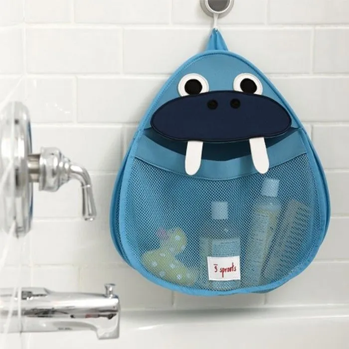 3 Sprouts - Filet de rangement pour le bain Morse - ELEMENTS FOR KIDS-2