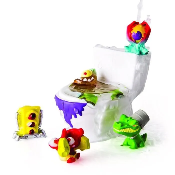 Pack de 5 figurines Flushies Flush Force - Spin Master-2
