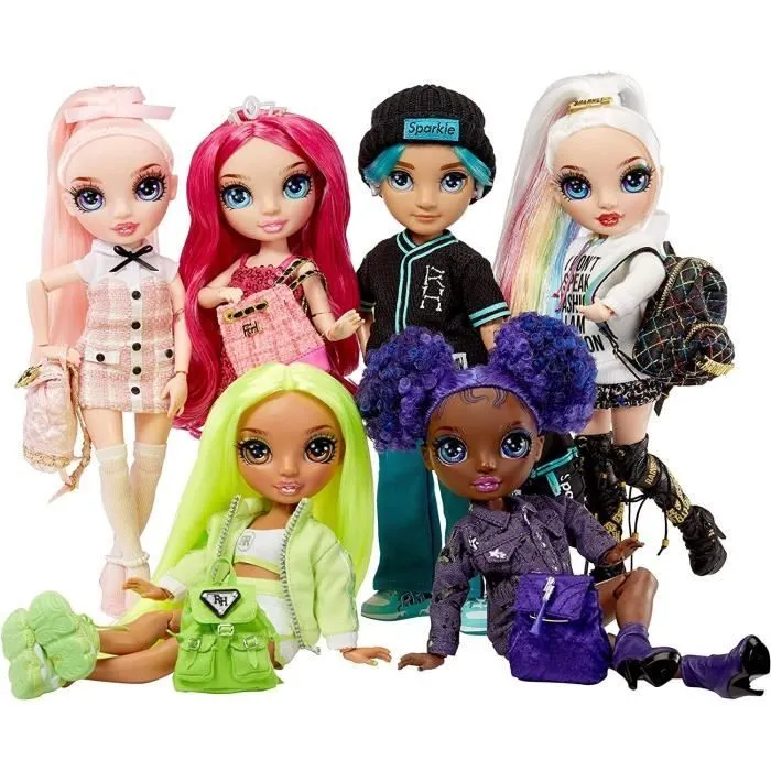 Rainbow High - Junior High Série 2 - Poupée Mannequin 22cm - Bella-7