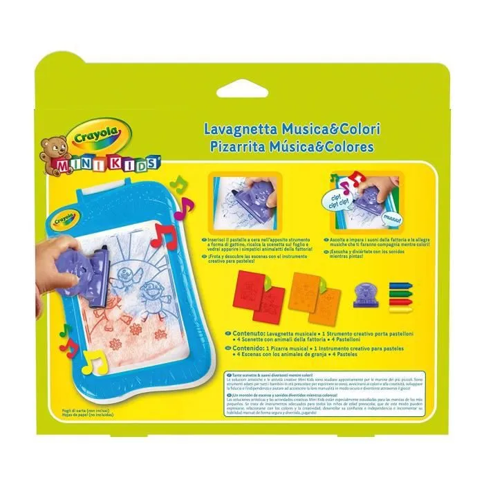Station de Dessin Musicale - GOLIATH - GOLIATH Station Musicale - Mixte - 24 mois - 2 ans - 28x3,9x26 cm-1