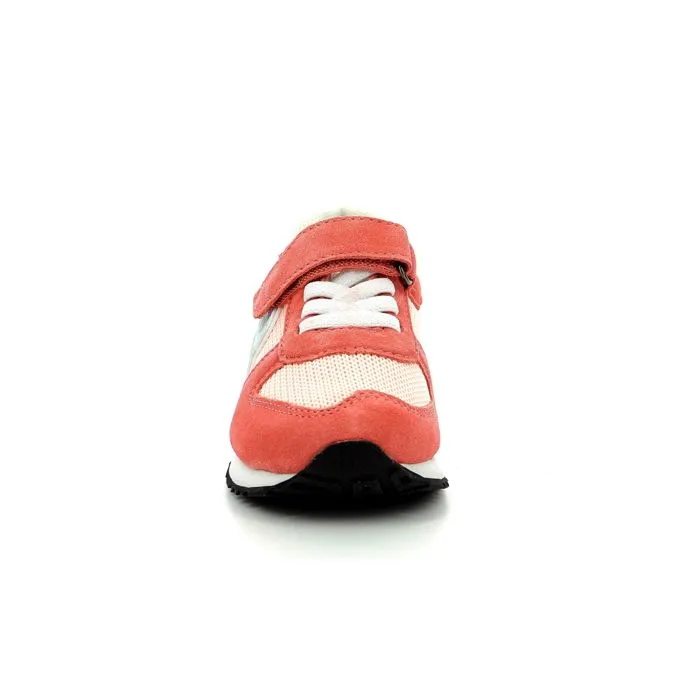 MOD 8 Baskets basses Snooklace Noir rouge-4