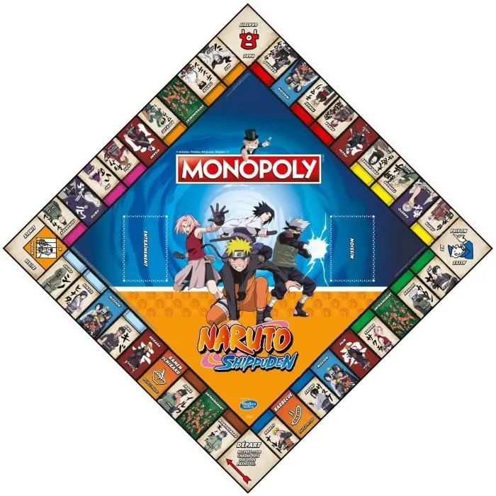MONOPOLY Naruto - Jeu de société-1