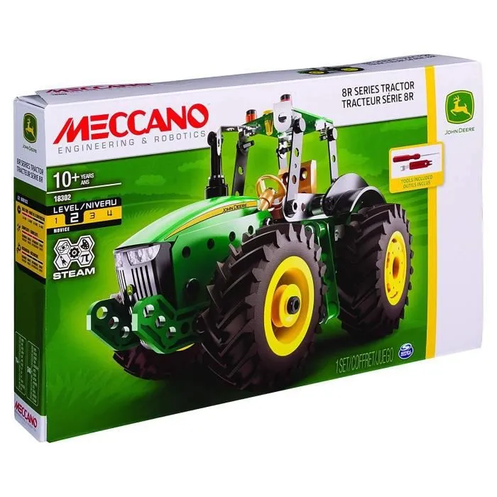 MECCANO JOHN DEERE Tracteur 8R-1