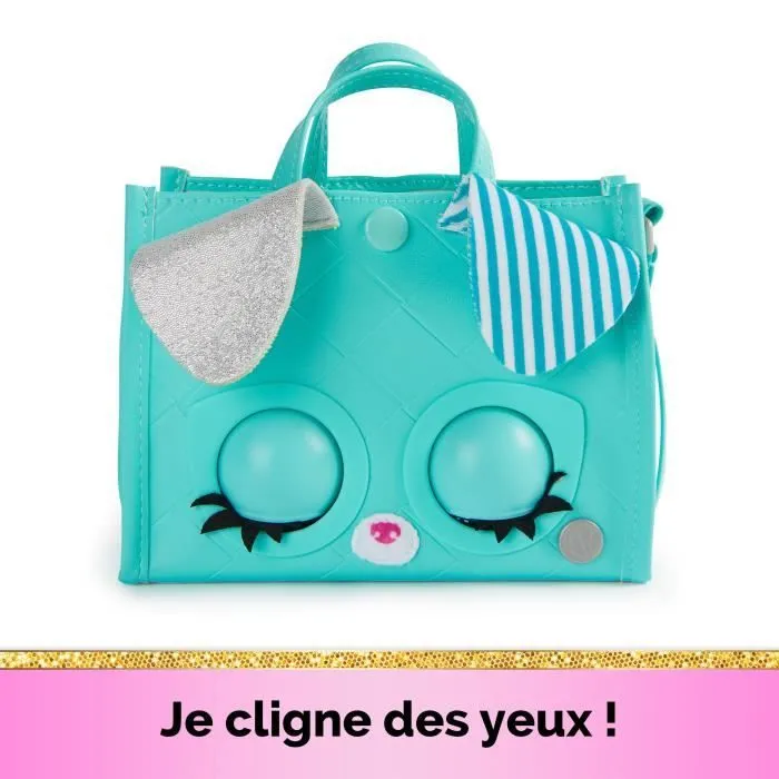 Purse Pets - Tote bag Chiot - Sac interactif (cligne des yeux, chante ...)-1