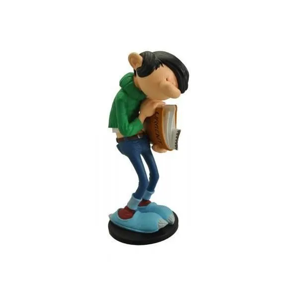 Figurine Gaston Lagaffe - COLLECTOYS - Gaston le dossier urgent - Jouet pour enfant de 7 ans et plus-0