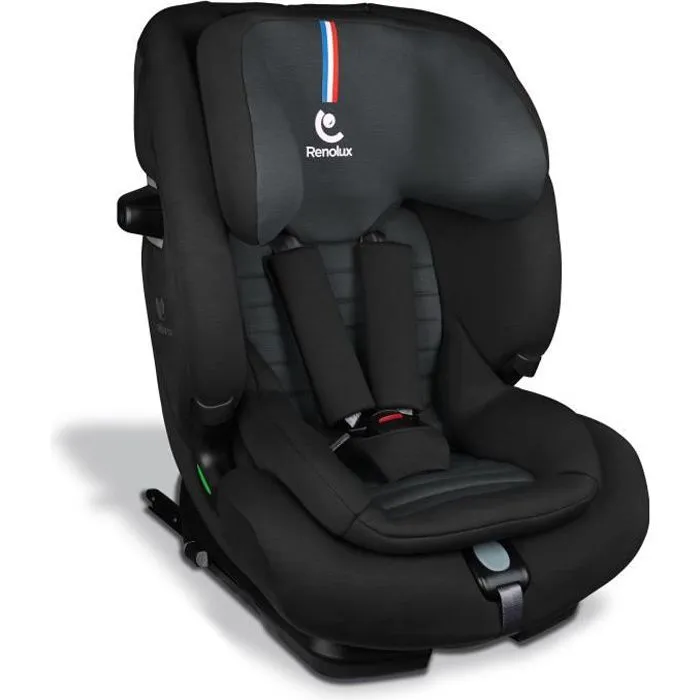 RENOLUX Siège auto OLYMP Gr 1/2/3 Isofix i-size Softness® - Carbon-0
