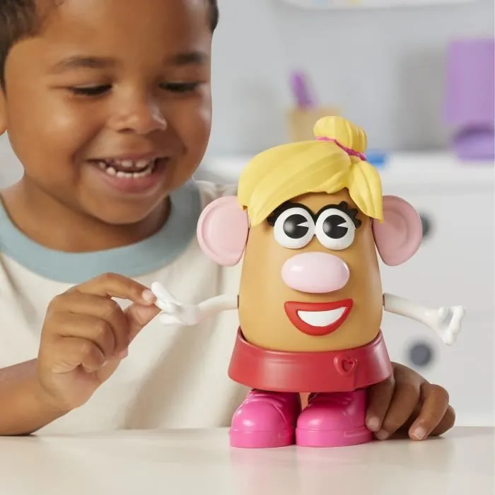 Figruine Madame Patate, 12 pièces à mélanger et à combiner , Mr. Potato Head Playskool Potato Head, Dès 2 ans-2