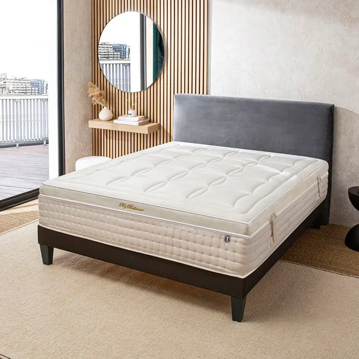 Matelas EMPEREUR 90x200 cm | Mousse avec mémoire de forme | Blanc-2