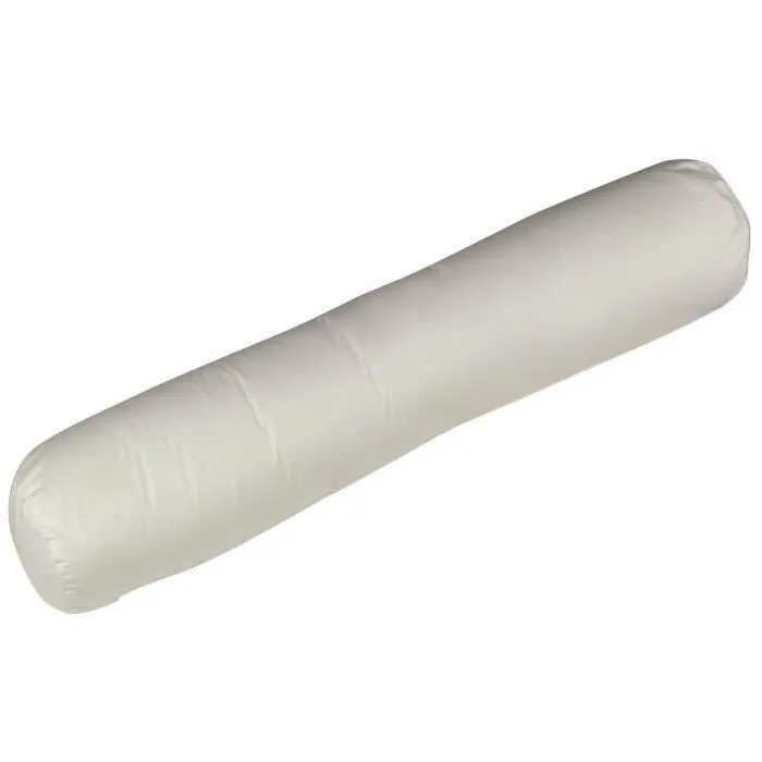 BLANREVE Traversin en coton - 160 cm - Blanc-2