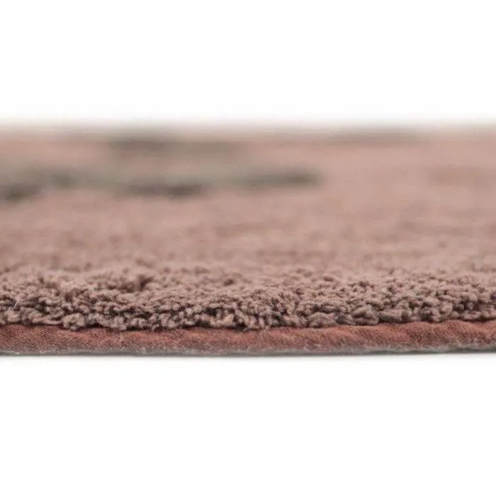 Tapis Coton Léopard Little Sören par Nattiot - Multicolore - 95 x 105 cm-1