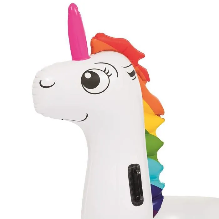 Bouée gonflable - BESTWAY - Licorne - 136x131cm - Blanc - Extérieur - Adulte - Mixte-2