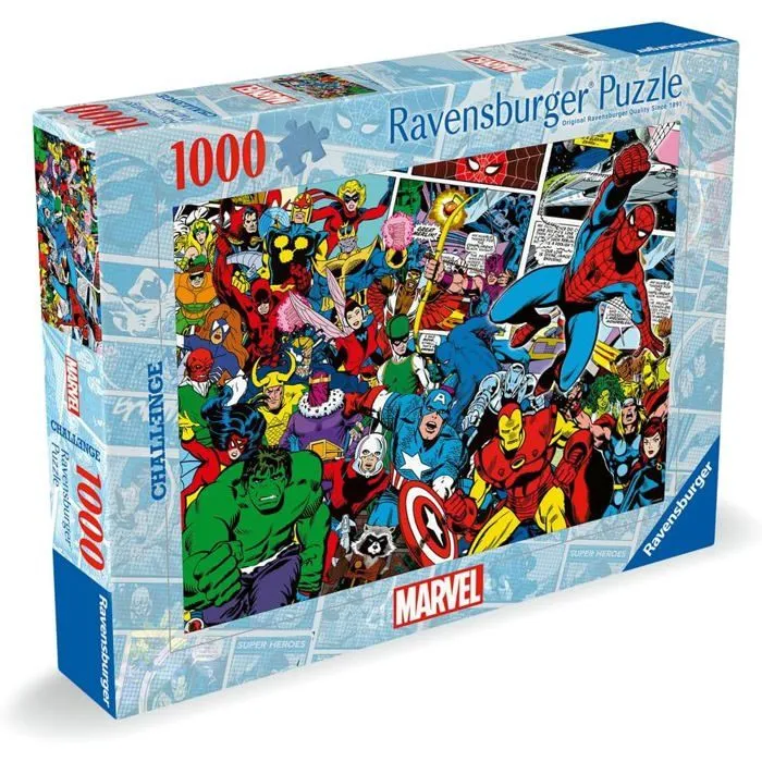Ravensburger jigsaw puzzle marvel, 100e.-1