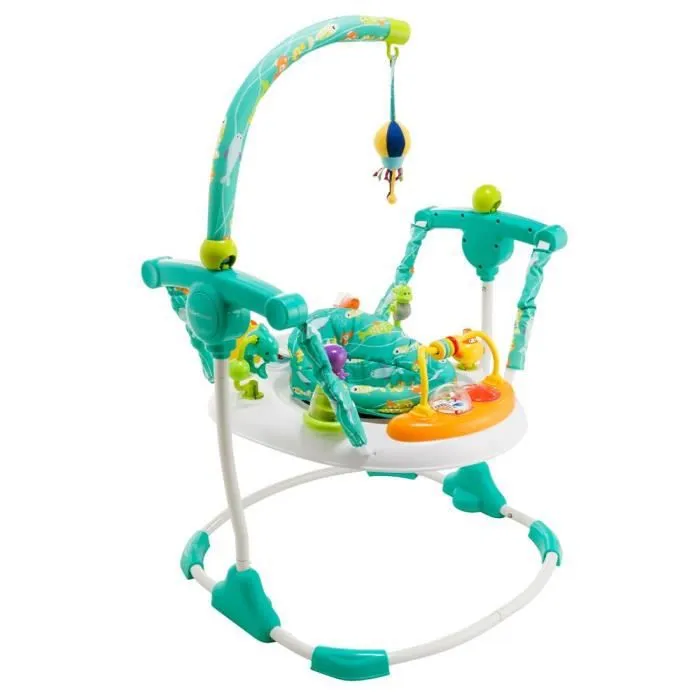 Trotteur jumper - MAÏKA - Jumper lagon - 9 activités - arche et tablette amovibles - 3 hauteurs-0