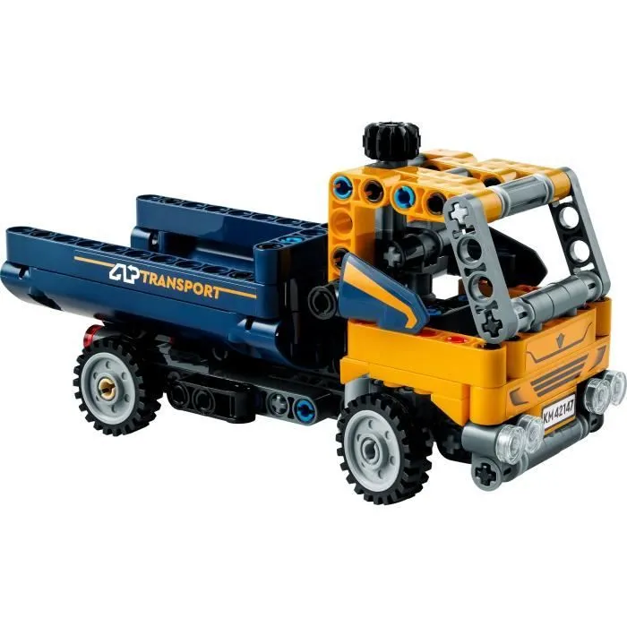 LEGO® Technic 42147 Le Camion à Benne Basculante, 2-en-1, Pelleteuse Jouet, Engin de Chantier-1