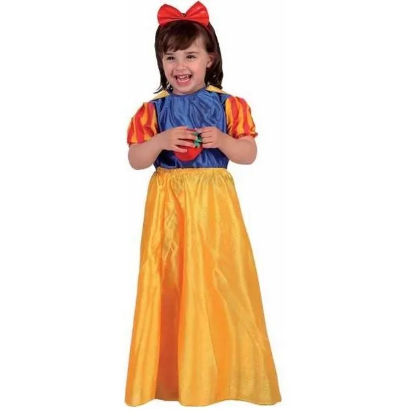Déguisement Princesse des Neiges 3/4 ans-0
