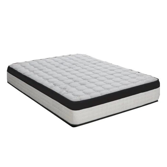 Matelas 140x200 cm Evolution Soft Comfort Mémoire de forme Carbon epaisseur 22 cm-0