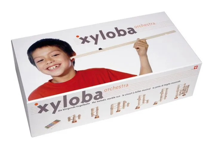 Circuit à billes musical - Xyloba - Orchestra - 96 pièces - 16 lames sonores - Bois de hêtre-3