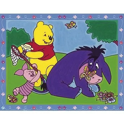Peinture au numéro - Ravensburger - Le joyeux printemps de Winnie - 5 couleurs sans mélange - Enfant-0