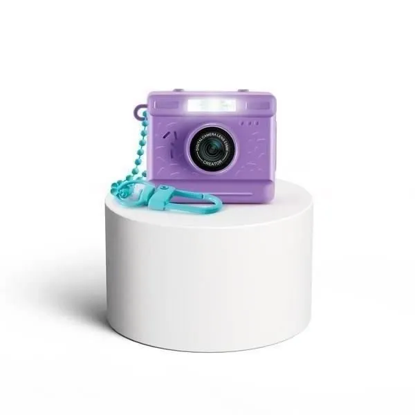 Canal Toys – Photo Creator – Appareil Photo et Vidéo Numérique Mini Cam’ – Vintage - avec Porte-clé et Carte SD 1Go Incluse – CLK 06-1