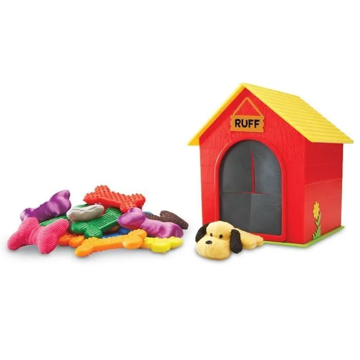 Learning Resources LER9079 - COMMUTATEUR KVM - Kit Tactile Éducatif Ruffs House-0