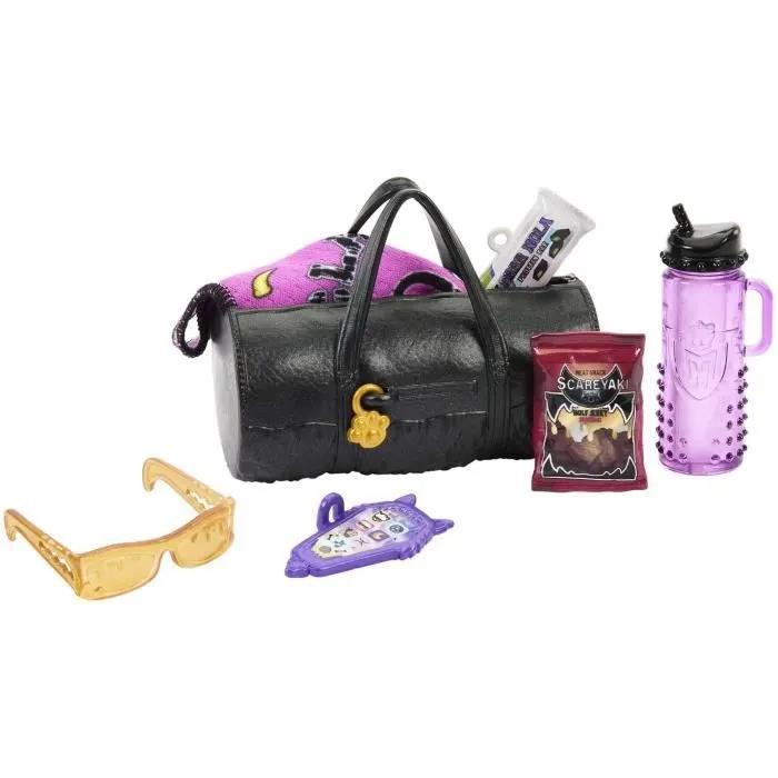 Monster High-Clawd Wolf-Poupée avec animal et accessoires HNF65-1