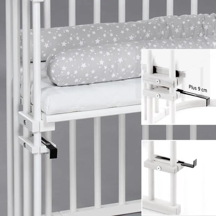 Berceau Cododo - BABYBAY - Original - Bois de hêtre massif - Matelas inclus-2