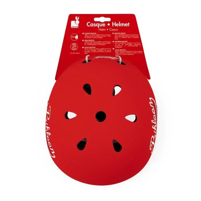 JANOD - Bikloon - Casque Rouge Pour Draisienne - Dès 3 Ans-1