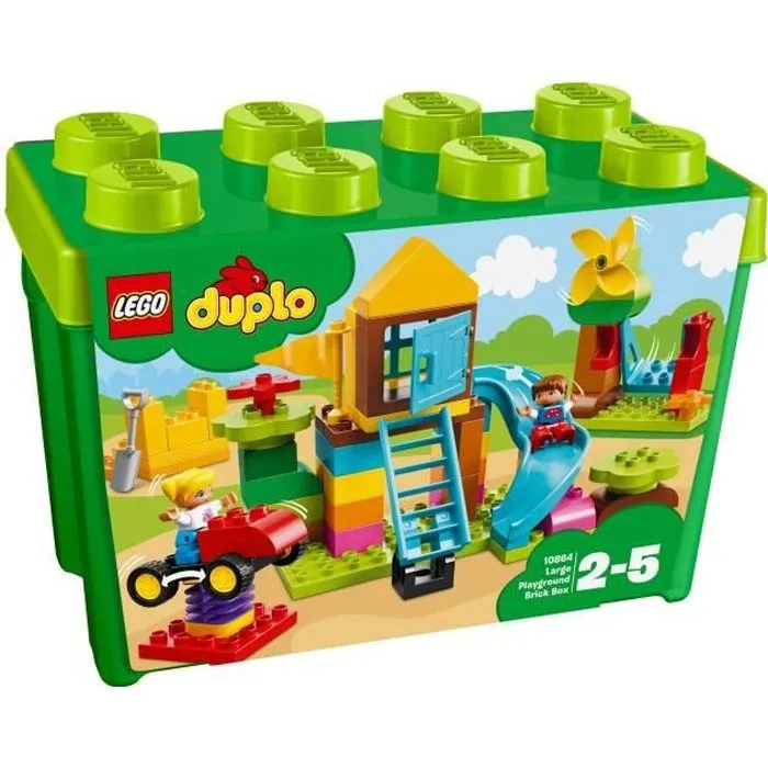 LEGO® DUPLO® 10864 La grande boîte de la cour de récréation - Jeu de construction-0