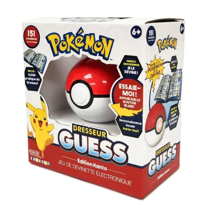 POKEMON Dresseur Guess Jeu électronique 80598-4
